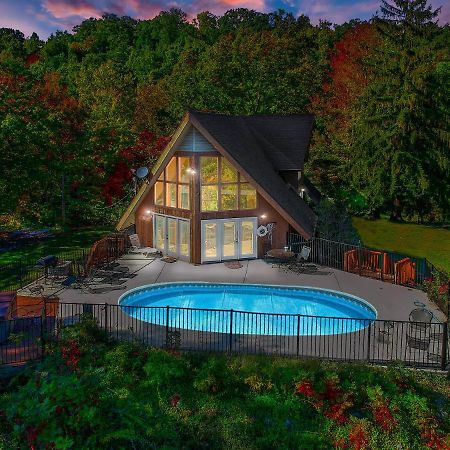 Smokystays Private Pool Chalet Gatlinburg Exteriér fotografie