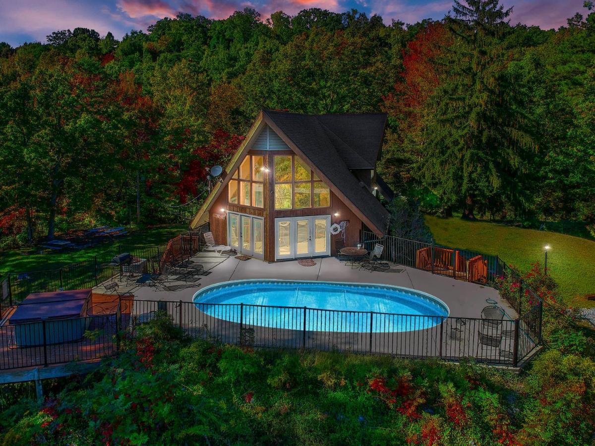 Smokystays Private Pool Chalet Gatlinburg Exteriér fotografie
